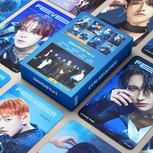 

54pcs/set Kpop ATEEZ Lomo Cards The New Album ZERO FEVER Part 3 Photocards K-pop ATEEZ High Quality Photo Cards