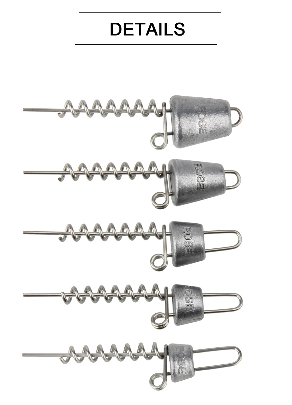 Lead Sinkers Weights  (3)