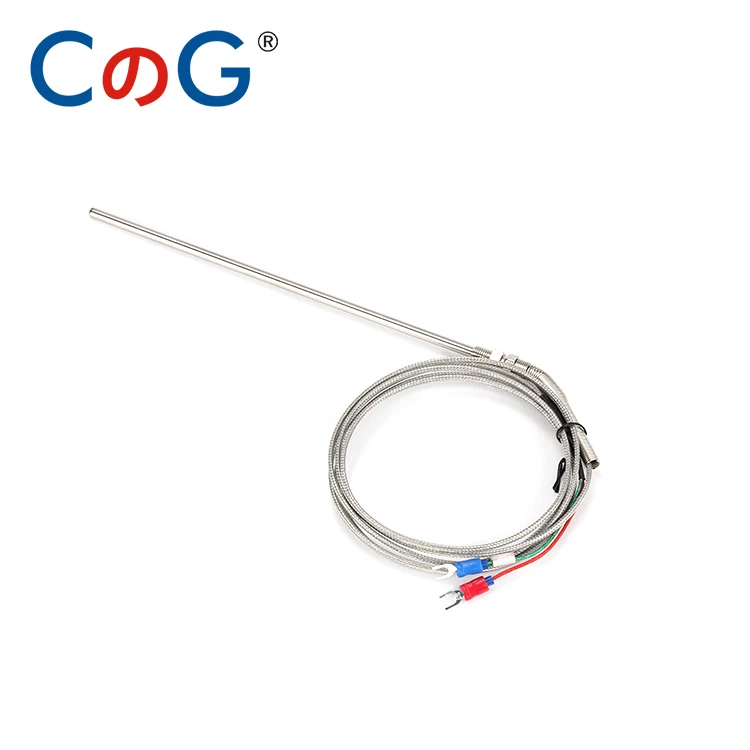 

CG 3 Meter Connector High Temperature Controller -100~1250 C Thermocouple K J Type 50mm 100mm 150mm 200mm Probe Sensors