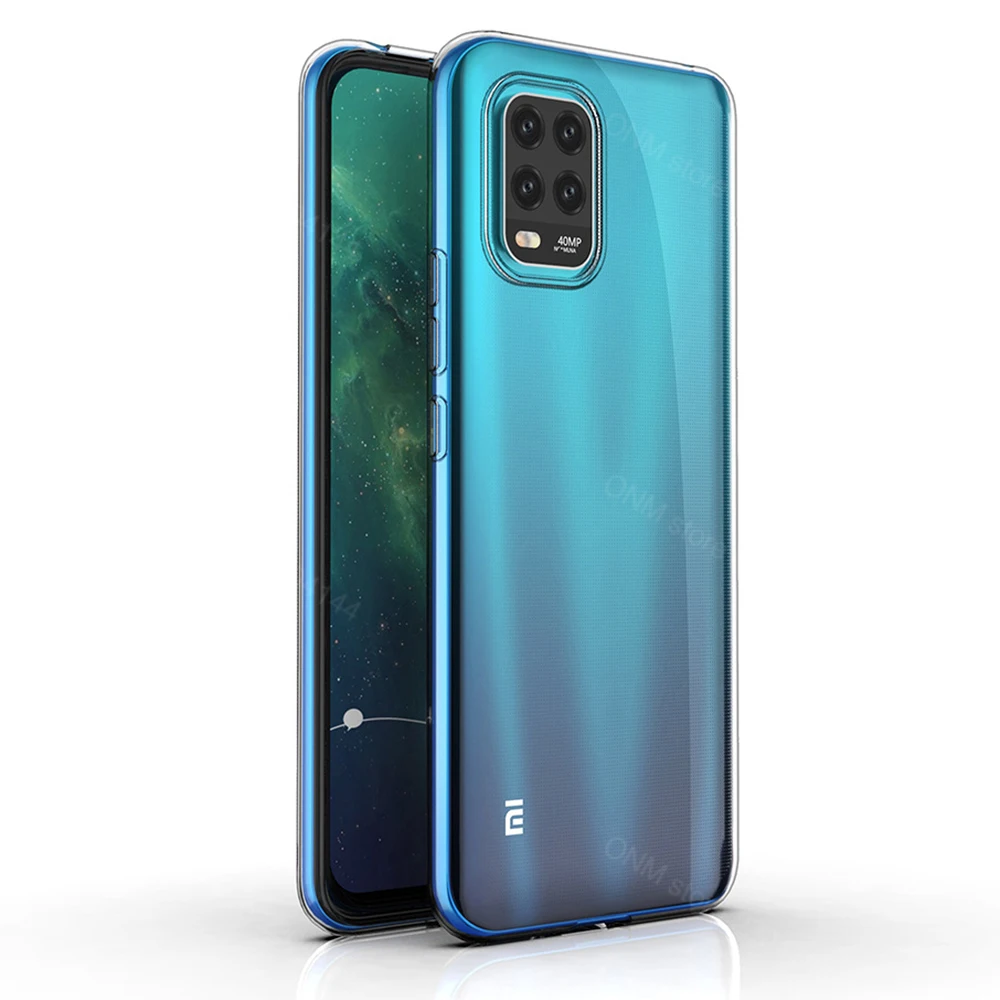 For Mi 10 Lite Case For Xiaomi Mi 10 Lite 5G TPU Silicon Clear