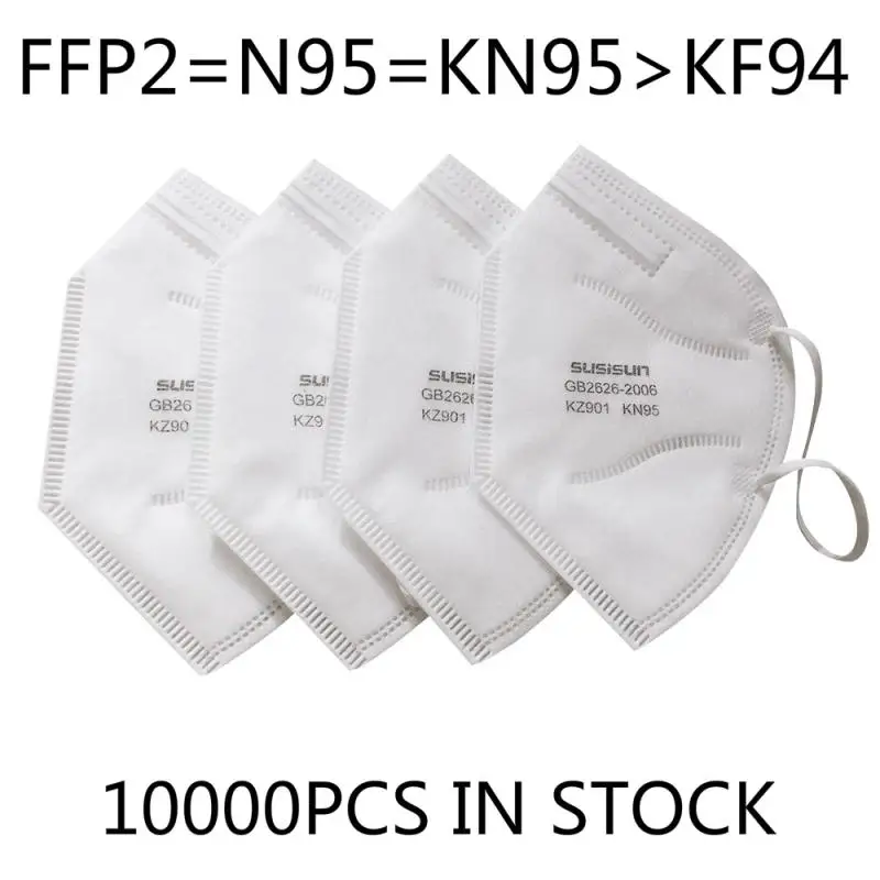 

Mask US ES FR In Stock N95 Mask 3-layer Pk N95 KN94 Ffp3 Maschere Respirator Ffp3 Riutilizzabile Protective Mask Mascarilla Ffp2