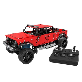 

1:16 RC Car Stainless Steel 4CH Remote Control DIY Assembling RC Off Road Cars Gift Toys for Children 817 PCS