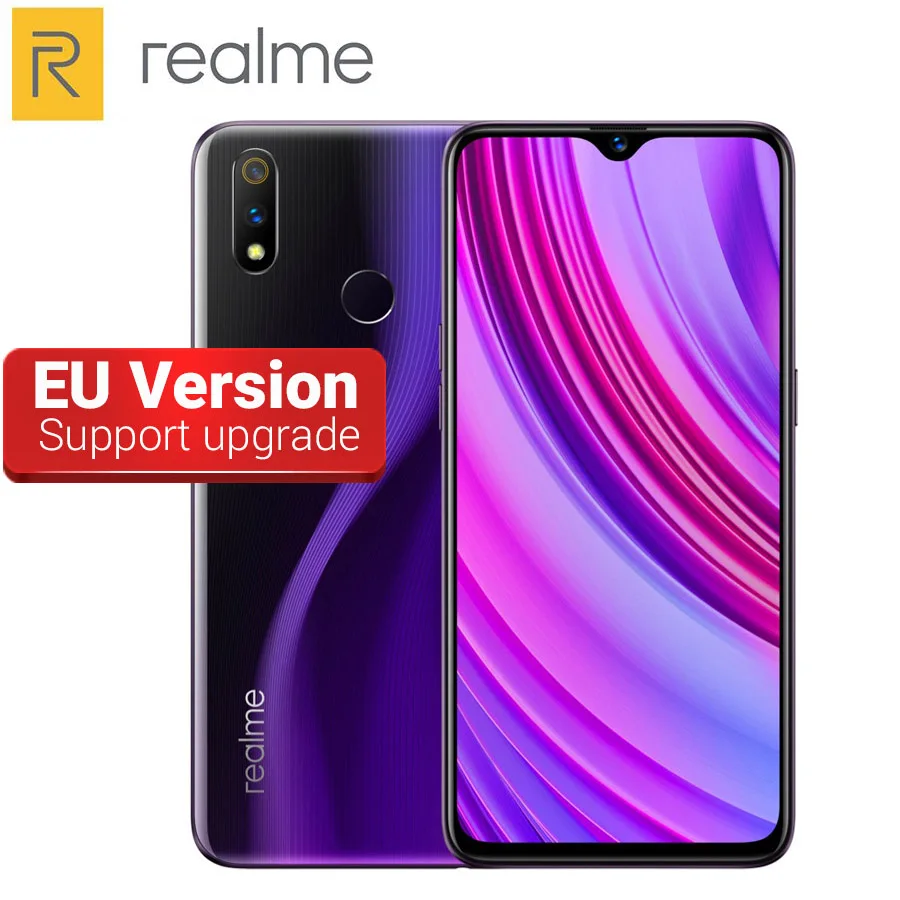 

EU Version Realme 3 pro Mobile Phone 6GB RAM 128GB ROM 6.3" Snapdragon 710 Octa core 25MP AI Seflie Camera 4045mAh 4G Smartphone