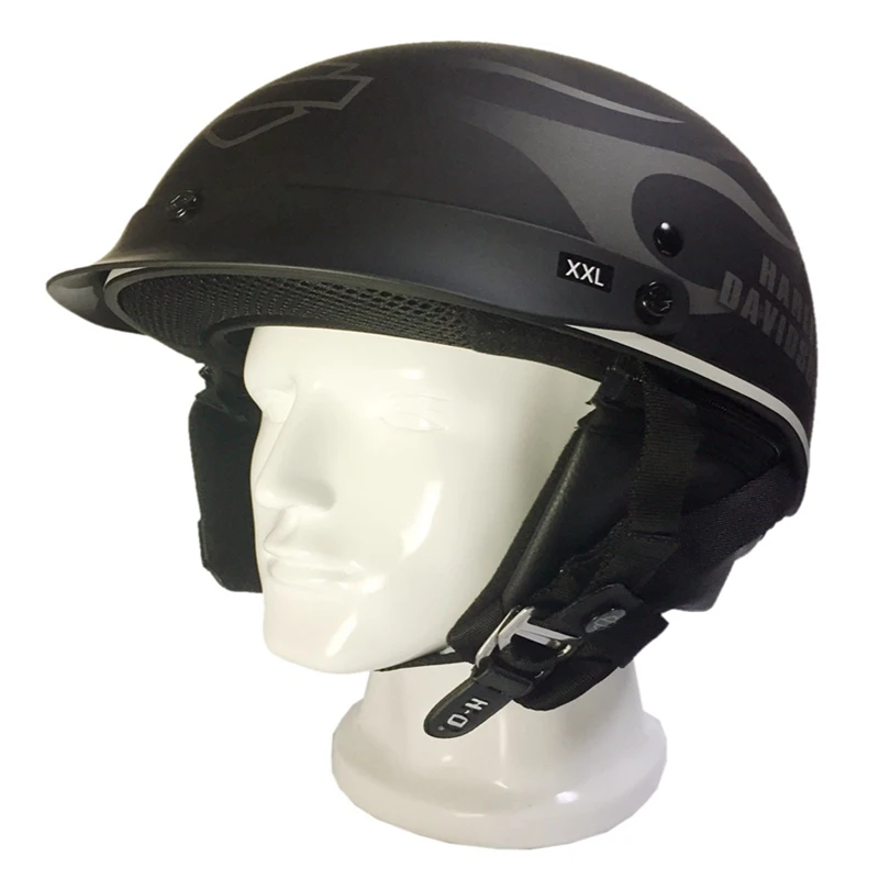 

DOT Approval High Quality Brand HL201 Motorcycle Half Face Helmet Spoiler Hybrid Vintage Motor Cycle Helmets Casco Casque
