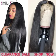 13*4 парики из натуральных волос на кружеве, прямые предварительно выщипанные волосы, кружевные передние парики, Детские волосы без клея, парики из бразильских волос remy