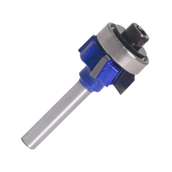 

Woodworking Edge Trimmer Router Bit R1/r2/r3 Wooden Cutter For Woodworking 4 Teeth Cutter Engraving Machine Hand Tools For Wood