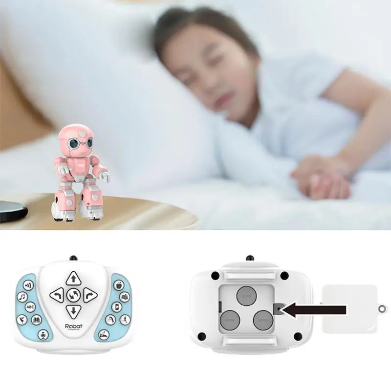 Intelligent Smart RC robot Kid English Learning robot Toy Remote Control robot With Music Dancing Recording Story Smart Robot To 3