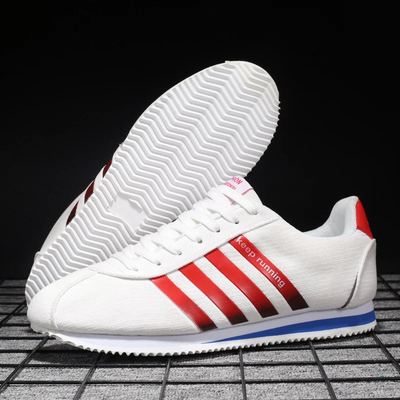 Tennis Shoes for Men Outdoor Sport Shoes Breathable Sneakers Light Casual Anti-skid Walking Canvas Male Flats Gym Footwear