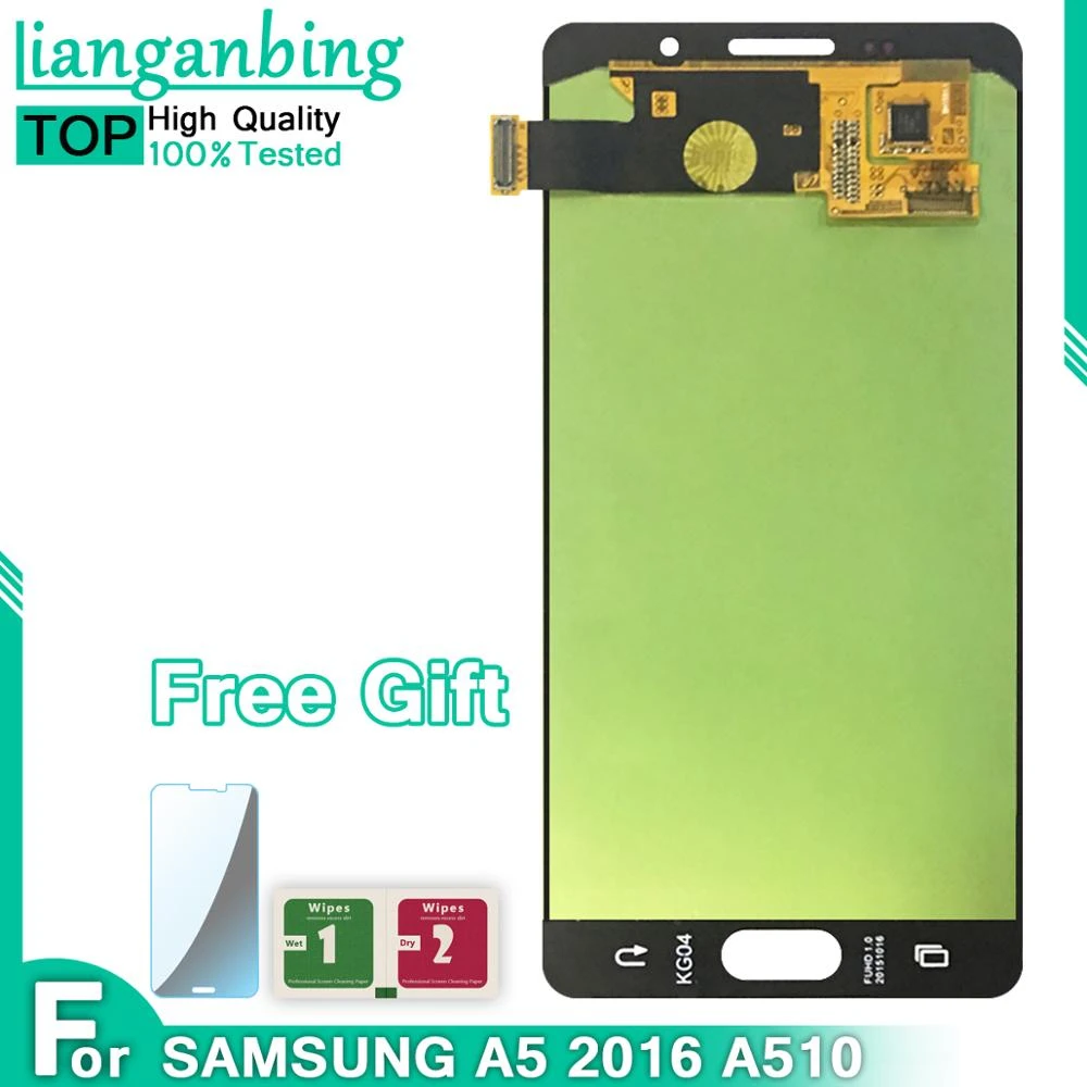 New Oled For Samsung Galaxy A5 2016 Lcd A510 A510f A510m A510fd Lcd Display Touch Screen Digitizer Assembly For A5 2016 Lcd Mobile Phone Lcd Screens Aliexpress