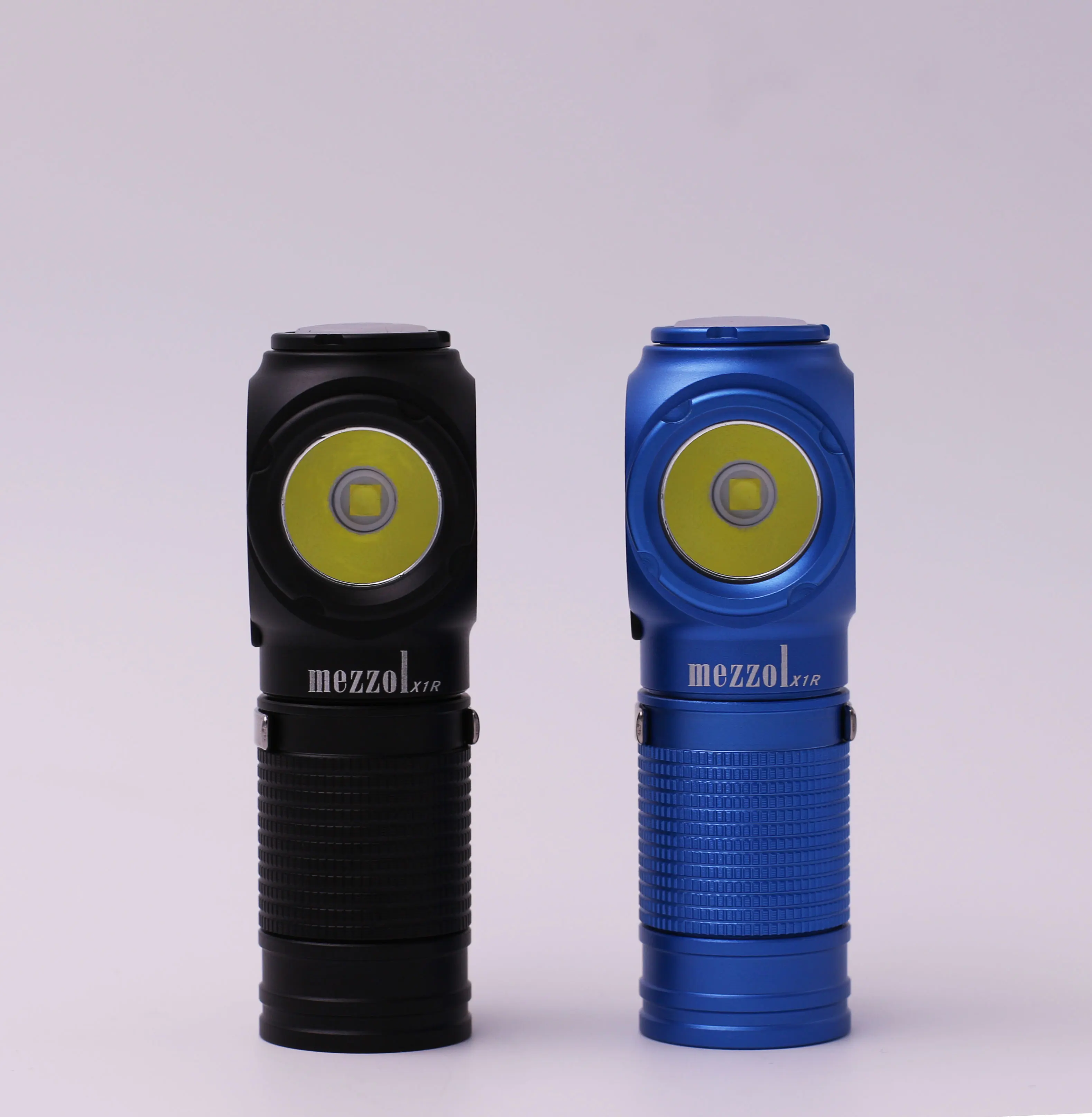 

mezzol X1R XP-L V6 Micro USB Charging Portable Mini EDC LED 18350 Flashlight Torch with 18650 Tube
