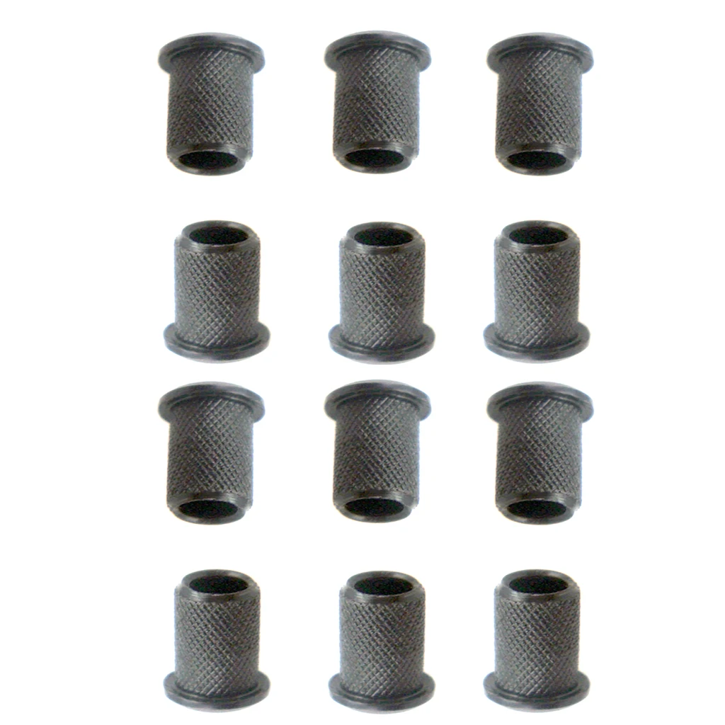 12Pcs Guitar String Mounting Ferrules Bushing Electric Guitar String Ferrule