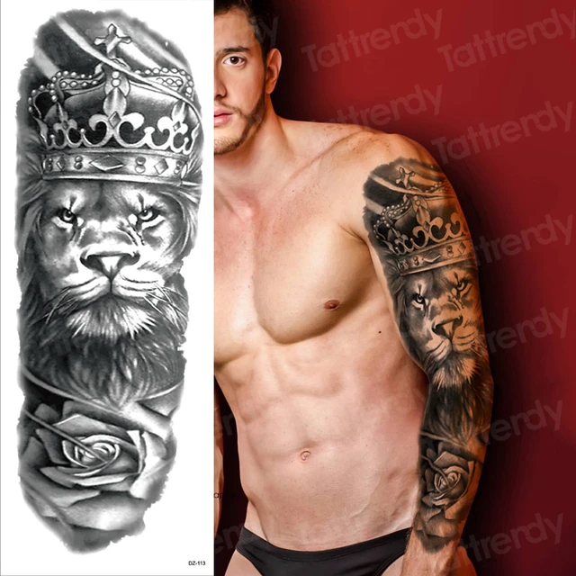King crown with beard | Tattoos for guys, Crown tattoo design, King tattoos