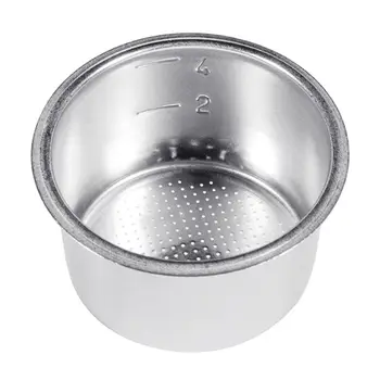 

51mm Stainless Steel 4 Cups Powder Bowl Coffee Replacement Filter Basket
