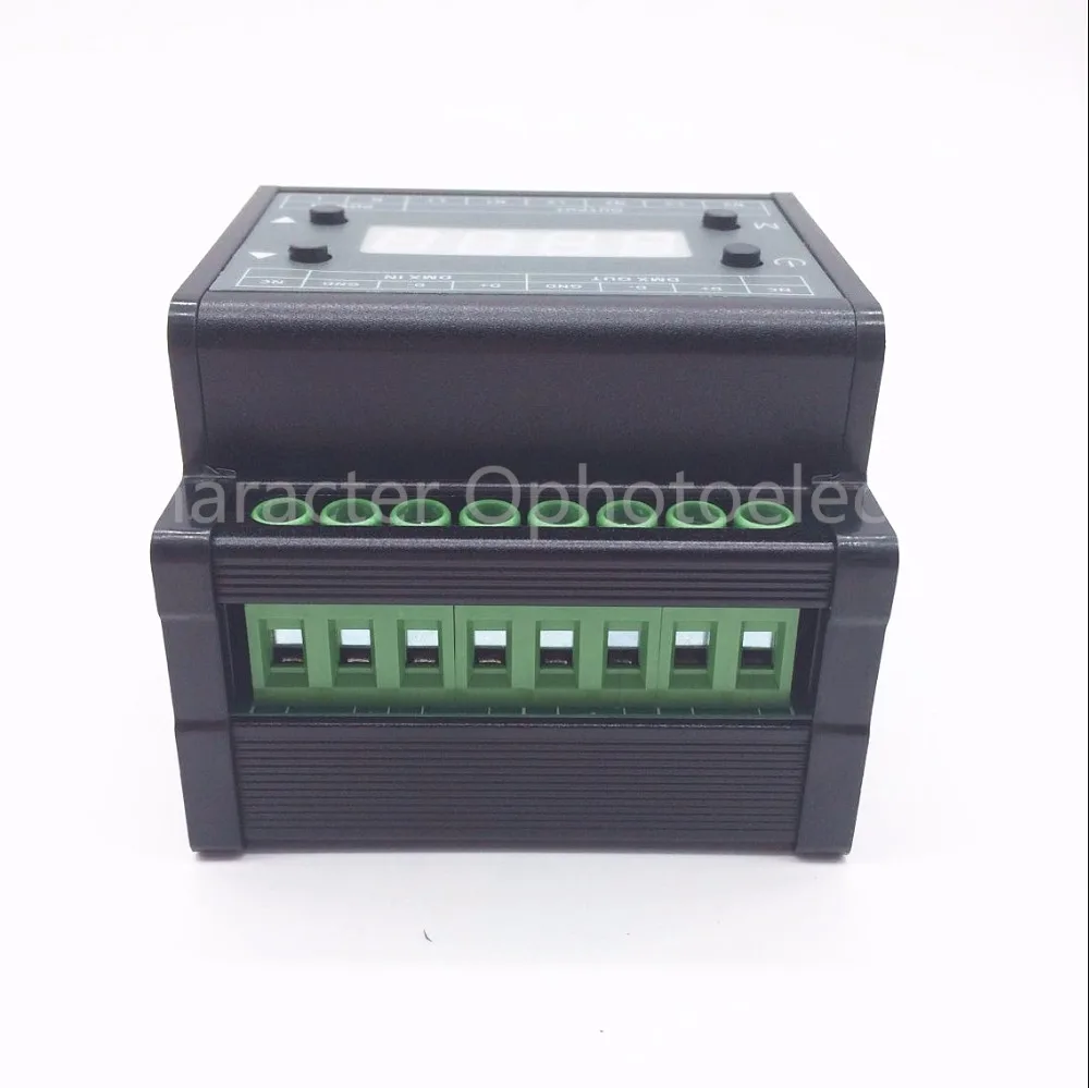 DMX302 DMX triac диммер СВЕТОДИОДНЫЙ регулятор яркости AC90-240V 50 Гц/60 Гц Высокое напряжение 3 канала 1A/канал