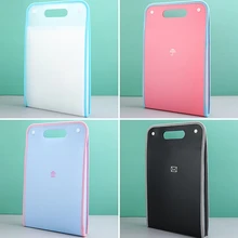 

13 Girds Vertical Portable Organ Bag Multi-Layer Folder A4 Student Test Paper Folder File Data Book Storage Bag Office Supplies
