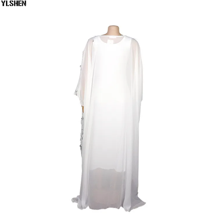 Dashiki African Dresses For Women Clothes 2019 Africa Clothing Muslim Long Dress High Quality Sequins Robe Party African Dress 14