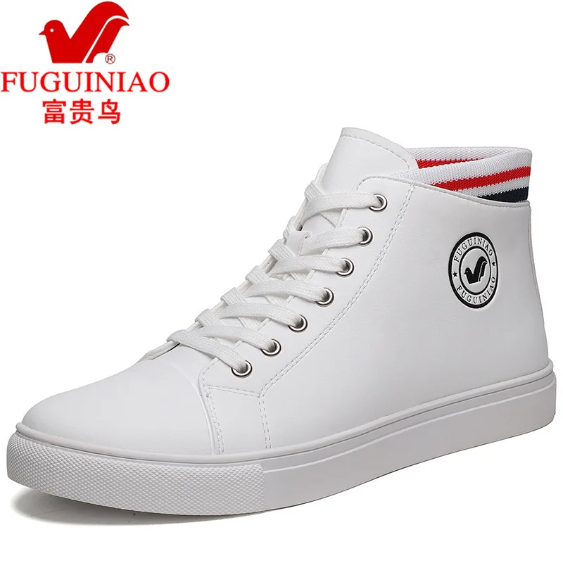 

FGN MEN'S SHOES 2018 Autumn And Winter New Style Korean-style Fashion & Sports Casual High-top Board Shoe Youth Students Tide Sh