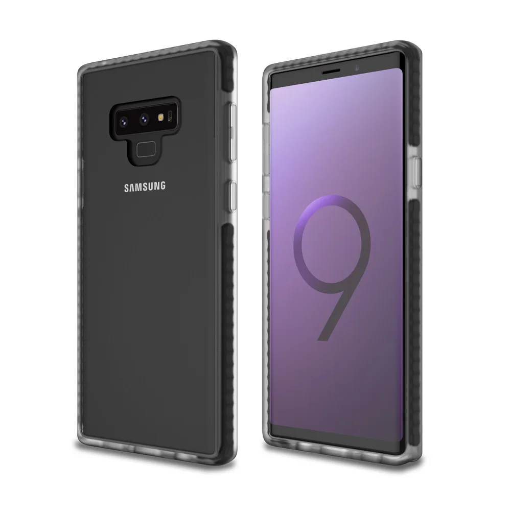 For Samsung Galaxy Note 9 Case WOWCASE Armor Shockproof Transparent PC+TPU Ultra Slim Cover Cases Shell | Мобильные телефоны и