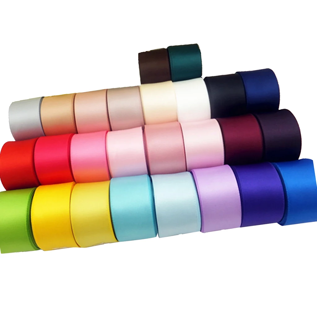 26 Yards Double-faced Satin Ribbon For Gift Wrapping Decorating Crafting