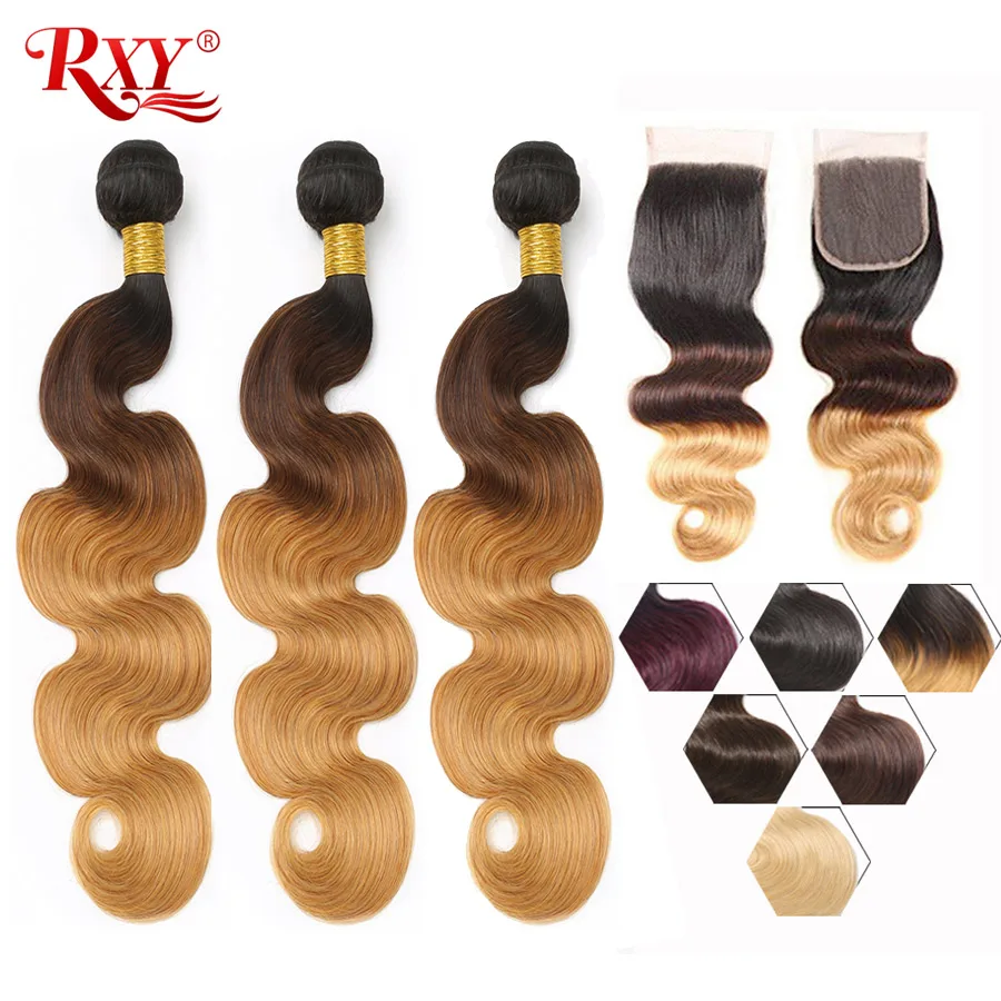 RXY-Ombre-Body-Wave-Bundles-With-Closure-