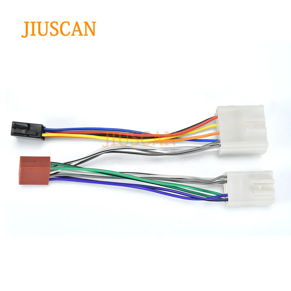 JIUSCAN 12-028 ISO Радио адаптер для/VOLVO 1993+(выберите модели) жгут проводов Разъем Ведущий ткацкий станок Кабельный разъем