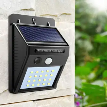 

Waterproof LED Solar Light Motion Sensor Outdoor Garden Pathway Light Wall Lamp