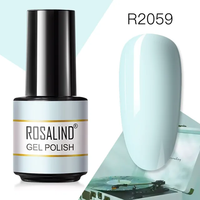 ROSALIND Gel Nail Polish 7ML Matte Base Top Coat For Soak Off Gel Polish UV LED Gel Semi Permanent Varnishes Design Nail Art RAR2059