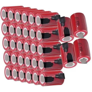 

Lowest price 34 piece 4/5SC battery 1.2v batteries rechargeable 1800mAh nicd battery for power tools akkumulator