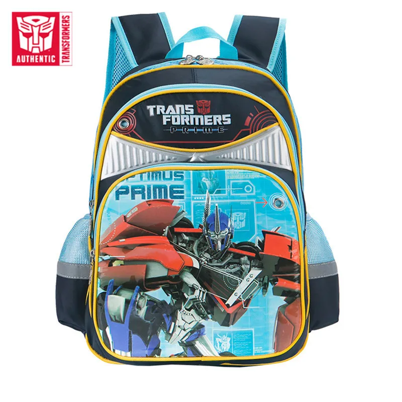 

TRANSFORMERS New Boy Children's School Bag Kindergarten School Backpack Children Waterproof Polyester Cartoon Image Schoolbag