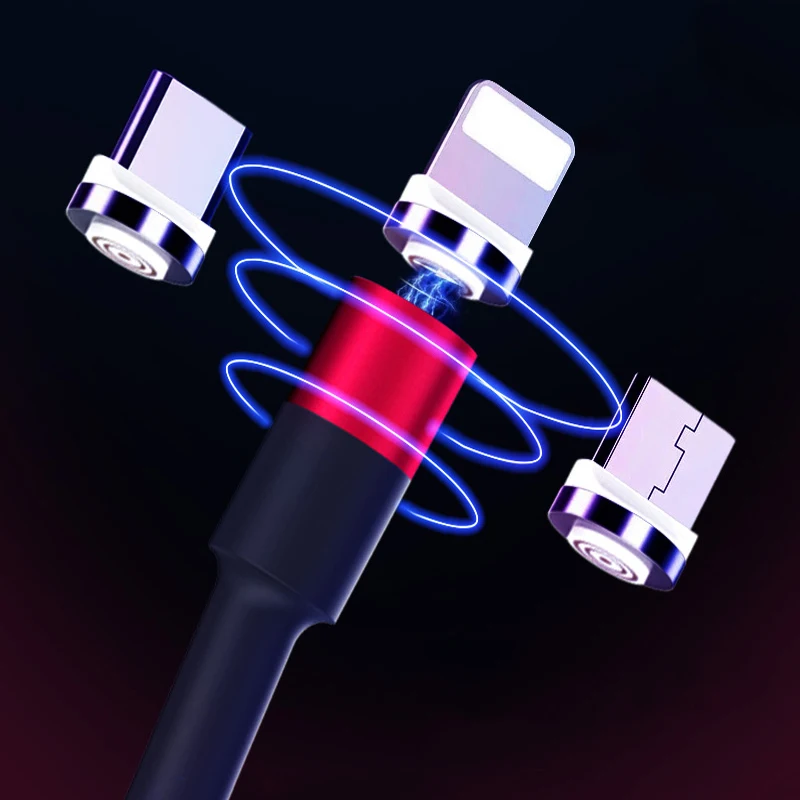 Budan Магнитный Кабель с разъемом Micro USB Type C кабель для iPhone Samsung Huawei зарядное