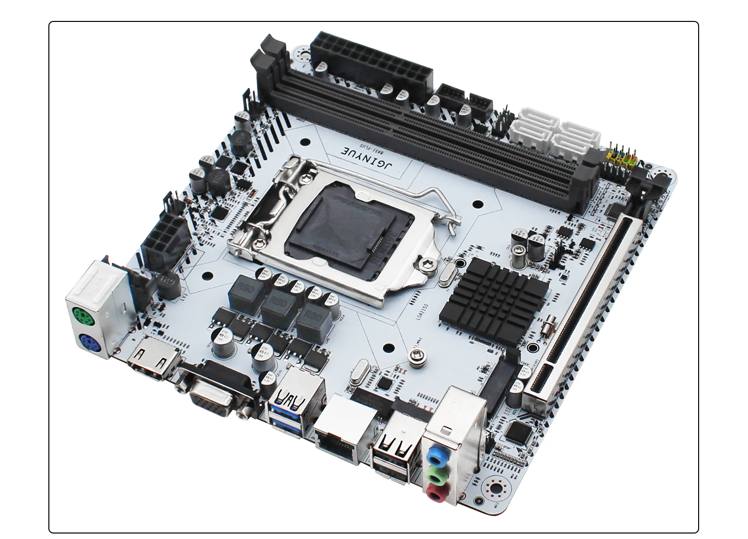 JINGYUE B85 Motherboard LGA 1150 Support Intel Pentium/Core/Xeon CPU Processor DDR3 Desktop Memory M.2 NVME Mini-ITX B85I PLUS motherboard pc