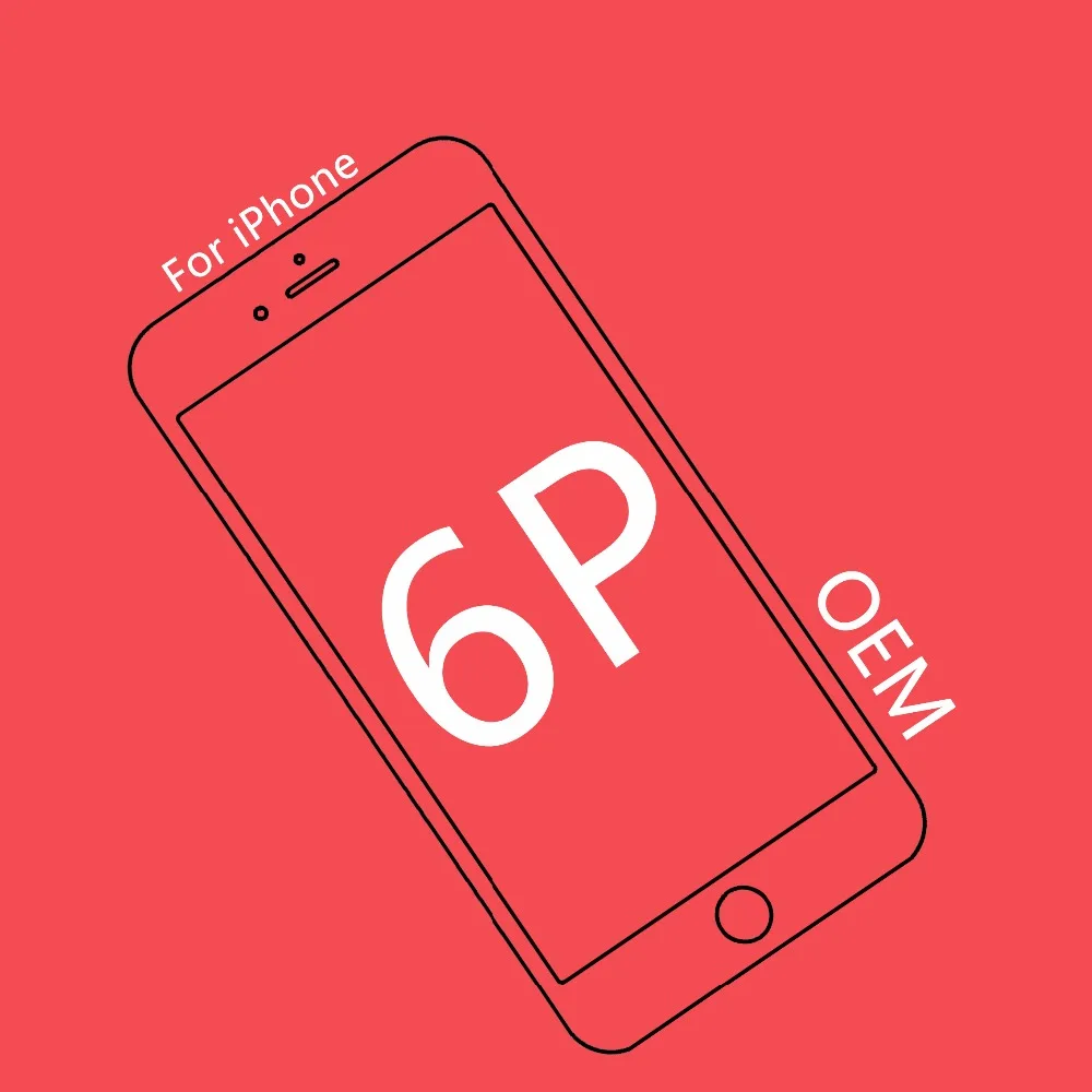 AAA ++ OEM 100% без битых пикселей для IPhone 6 Plus Замена ЖК экрана с хорошим 3D сенсорным