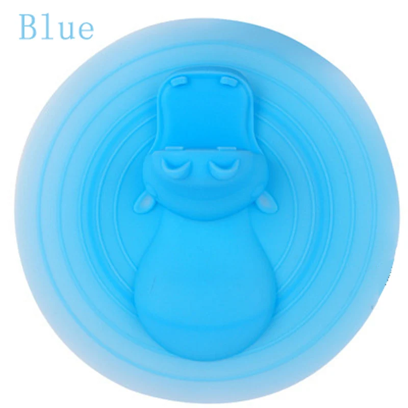 BLUE 1 шт. резиновое кольцо Силиконовое ситечко для раковины фильтр стопор для воды трап волос Ванна штекер Ванная Кухня дезодорант разъем - Цвет: BLUE
