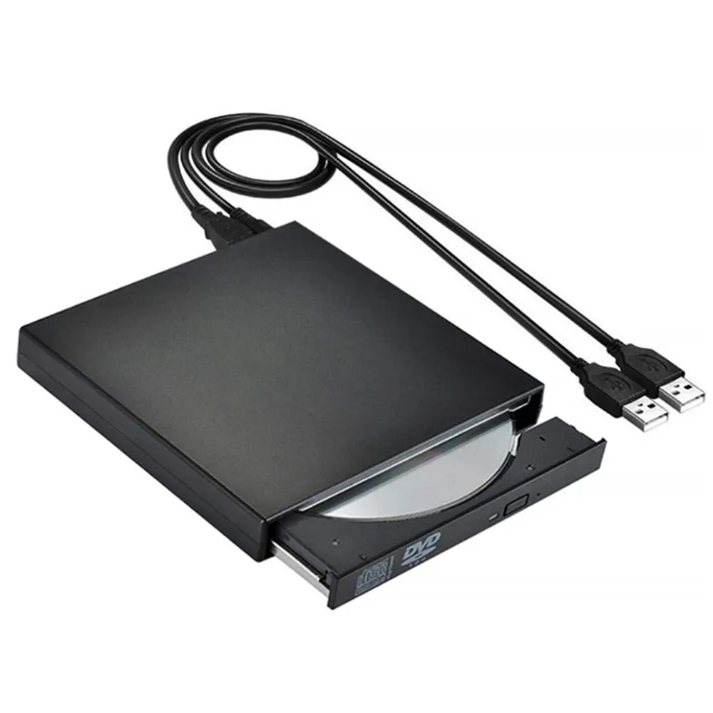 USB 2.0 External DVD CD ROM CD-RW Burner Writer Reader Recorder Optical Player Drive Sadoun.com