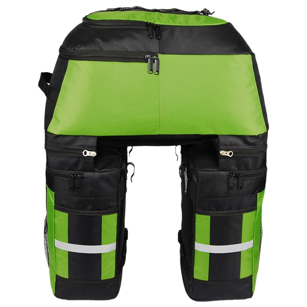 

Cycling Bicycle Rack Rear Seat Bag Pannier Multifunction 70L Bike Trunk Bag Bicycle Luggage Carrier Bag