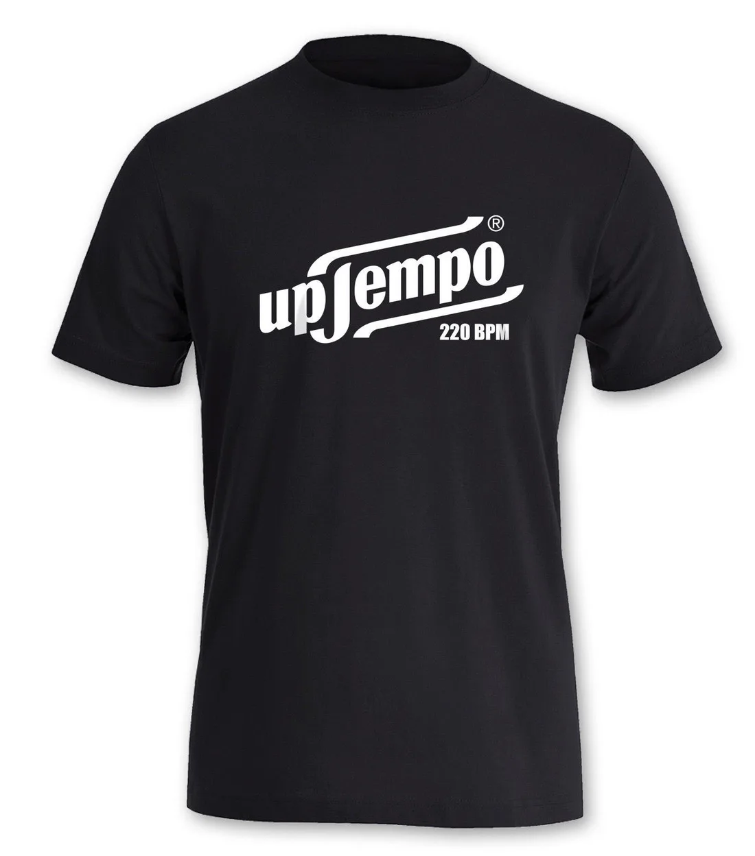 Габбер Топы Футболка UPTEMPO 220 BPM Габба техно Hardstyle Hardcore Terrorist новая футболка