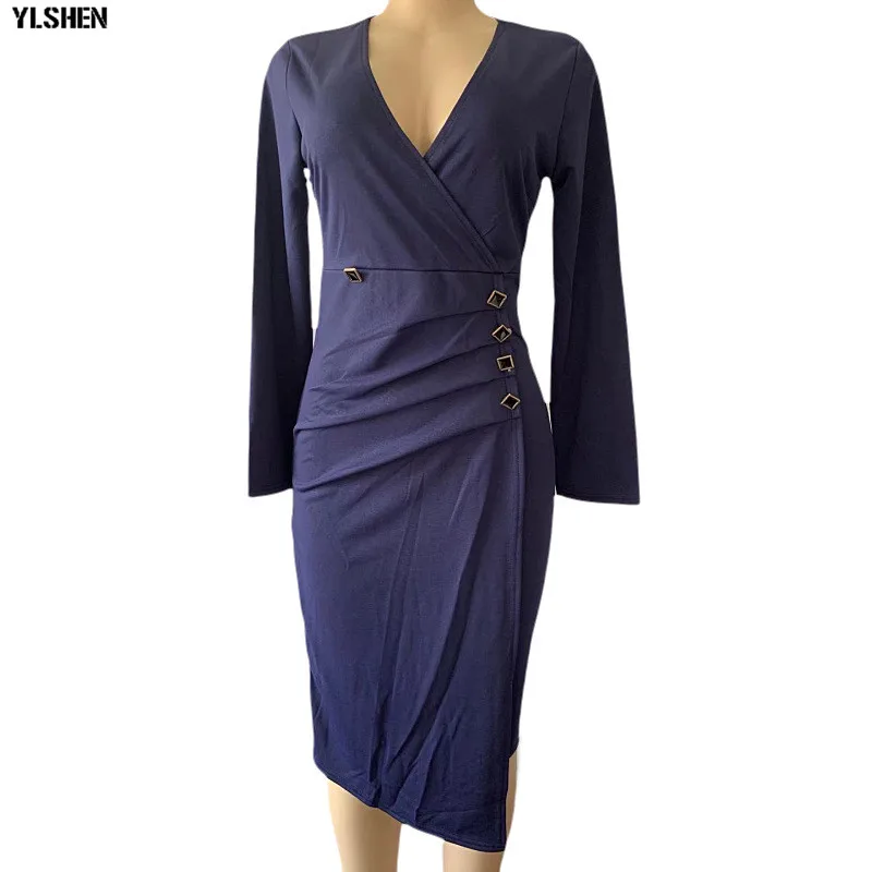 Sexy Africa Dress African Dresses for Women Dashiki Office Elegant Blue Pink African Clothes Bazin Rich Irregular Ankara Dresses 03