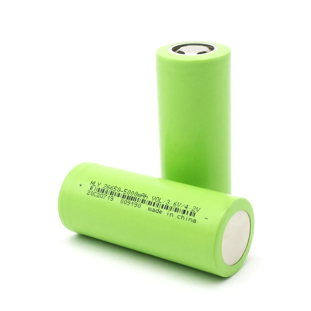 

Mr.Li 3.6V 5000mah Recharge Lifepo4 26650 Battery Cell 3C discharge For Backup Power Flashlight