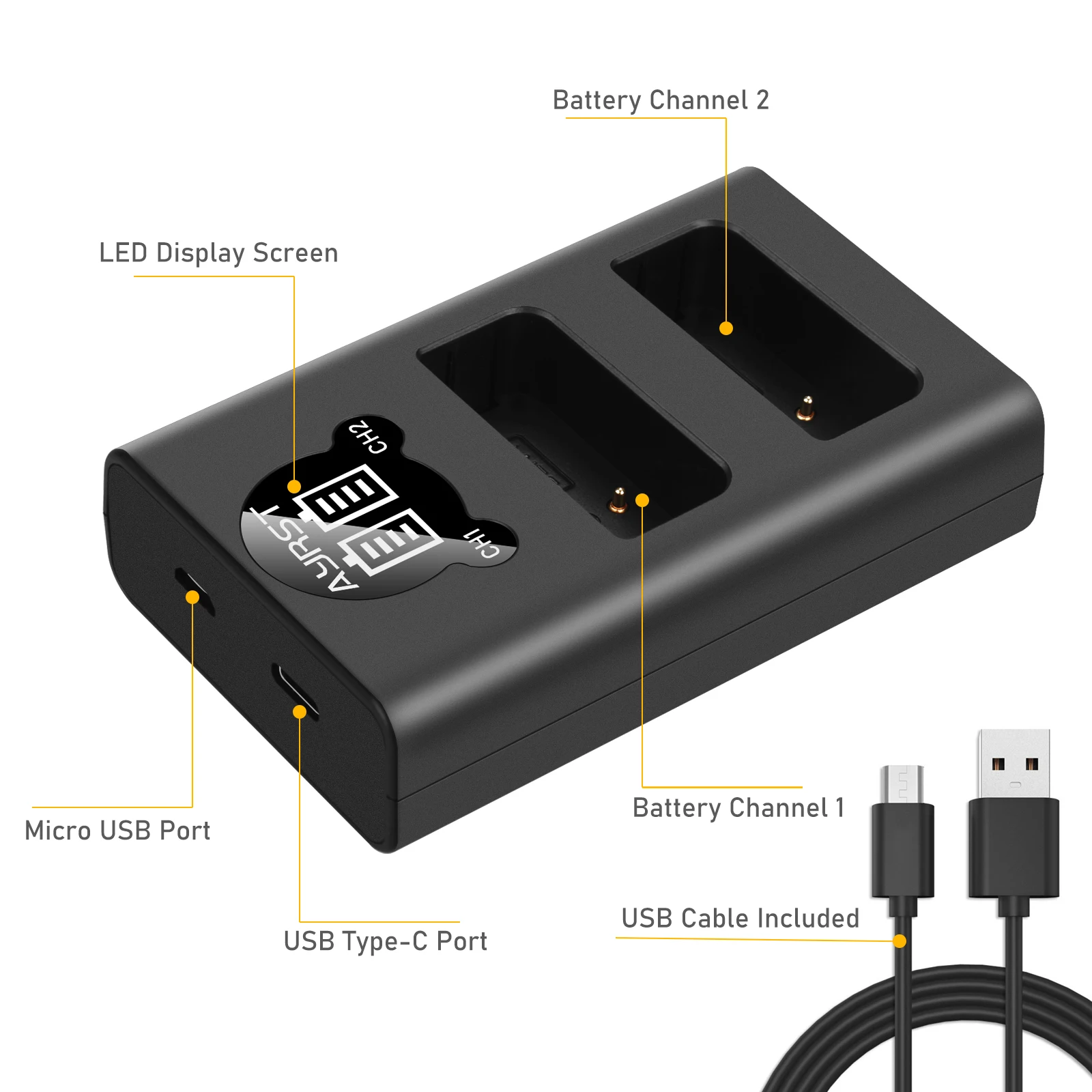 Camera Battery Camera Battery Charger 2200mAh BLN-1 PS-BLN1 Camera Battery + Dual USB charger for Olympus OM-D E-M1 Olympus Pen F OM-D E-M5 PEN E-P5