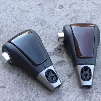 

Suitable for Tucson Kia Lions running automatic gear shift head handle gear lever handball leather peach wood ball head original