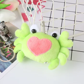 

Stuffed plush key chain Crab sutffed dolls. Size 13cm Approx.