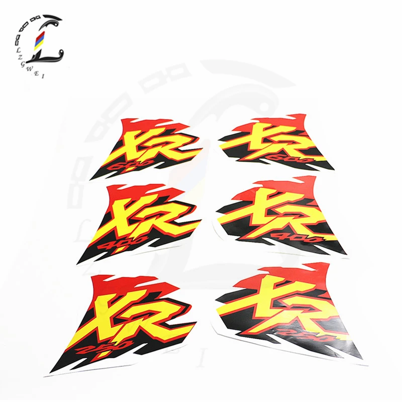 Motorcycle Waterproof Sticker Print For Honda XR250 XR400 XR600 XR 250 Fuel Tank Decals Vehicle Handmade Stickers