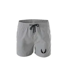 Летние мужские шорты для бега, спортивные для пробежки тренировки мужские шорты для фитнеса, спортивные тренировочные шорты, спортивные тренажеры, Короткие штаны Hoome