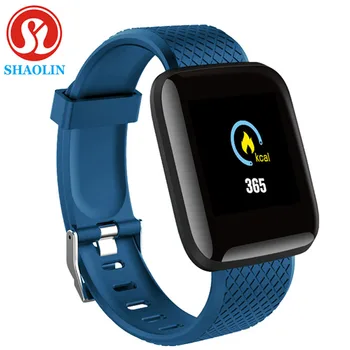 

SHAOLIN Smart Bracelet Wristband Heart Rate Blood Pressure Monitoring Track Movement Smart Watch for apple watch android