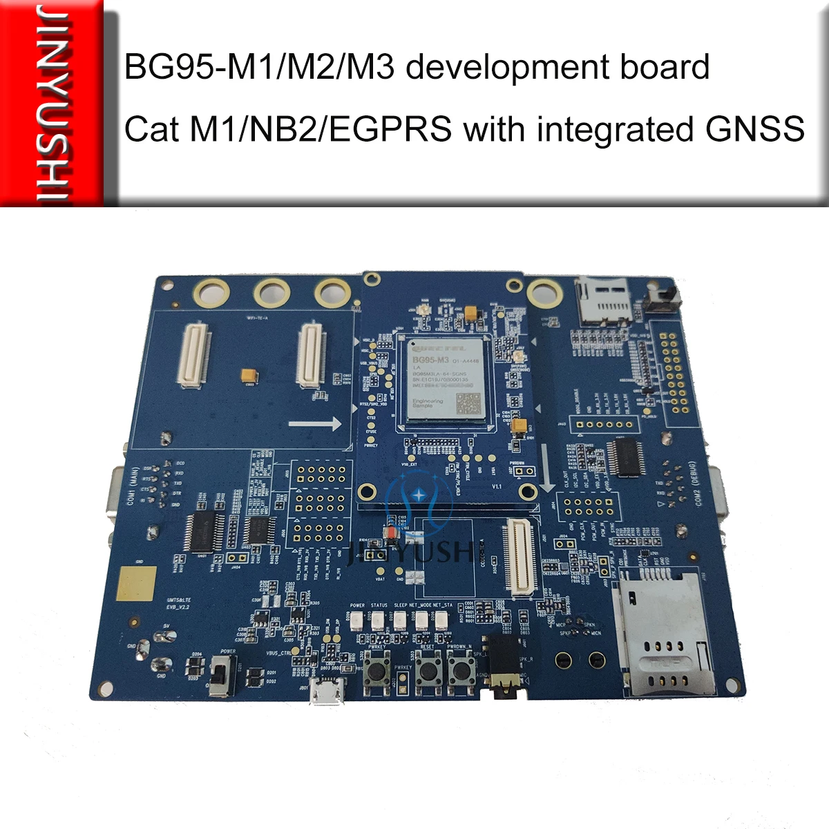 US $130.98 Development board Breakout BG95M1 BG95M2 BG95M3 BG95M3LATEA64SGNS Cat M1NB2EGPRS with integrated GNSS with 3GPP Rel 14