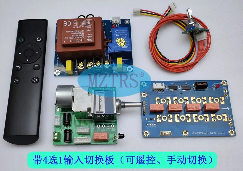 

Hifi ALPS 27 Type Motor Potentiometer Remote Control Volume Preamp Board