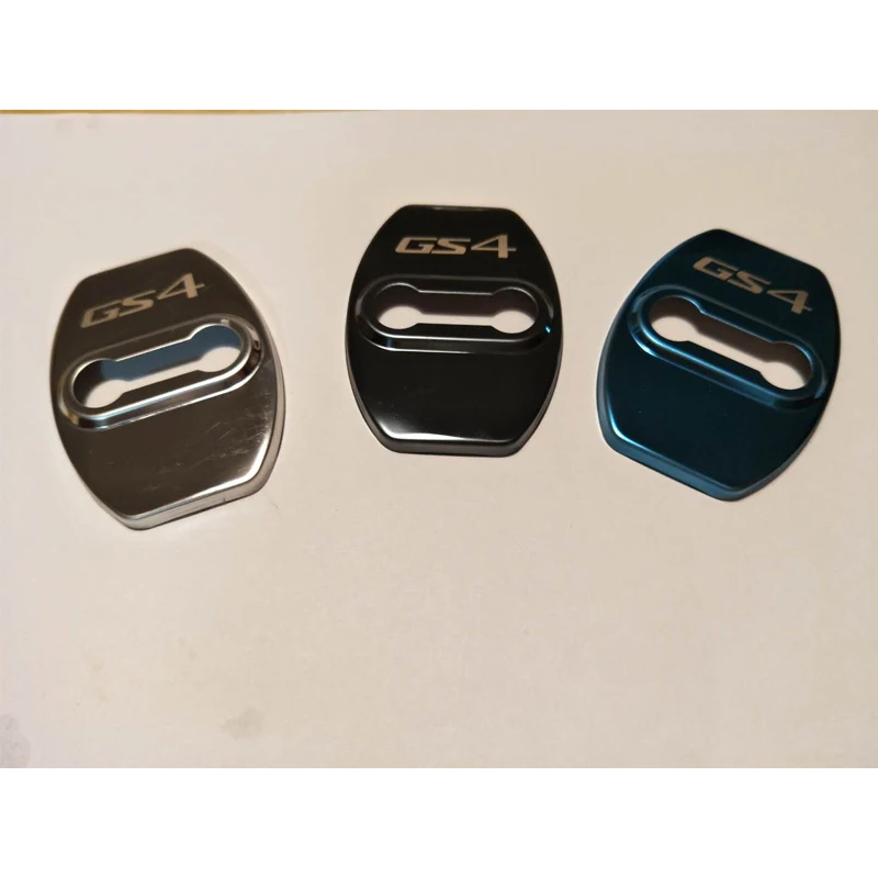

Door Lock Protective Cover For Trumpchi GS4 GS8 GA6 GA3S GS5 Car door lock protection cover stainless steel door lock caps 4pcs