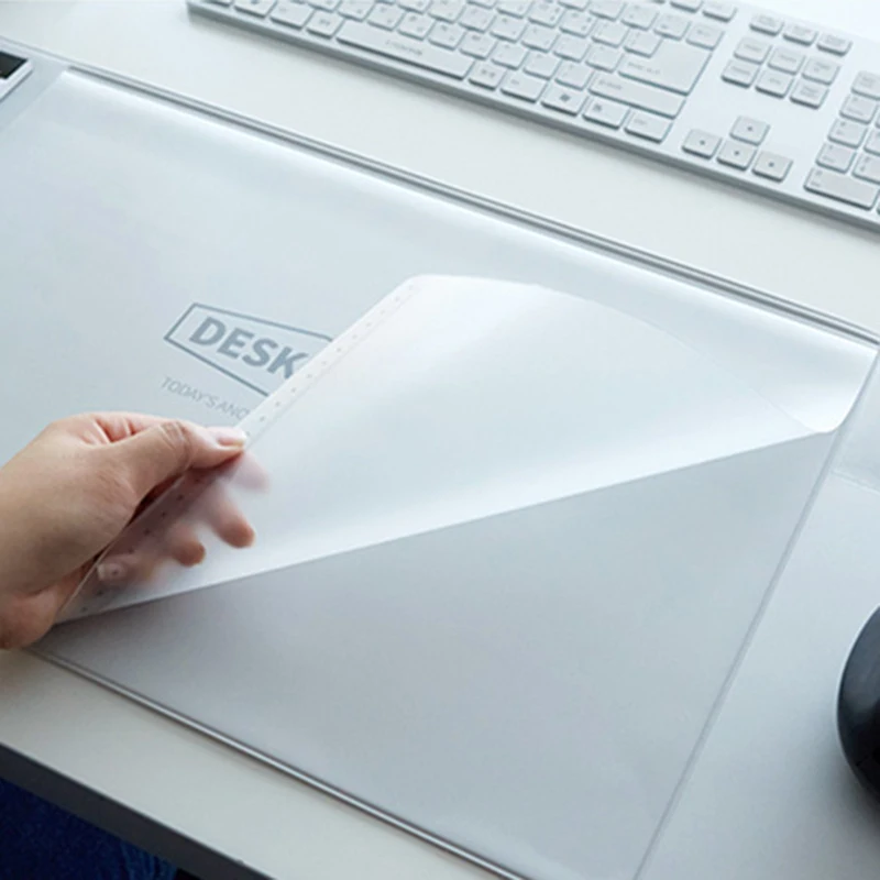 Large Office Computer Desk Mat Modern Table Waterproof Pvc Laptop