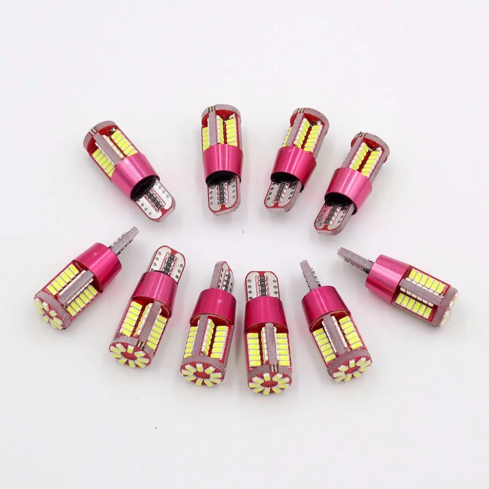 Светодиодная лампа CANBUS T10 168 192 2825 W5W W16W 57smd с клиновидным цоколем|Сигнальная лампа|