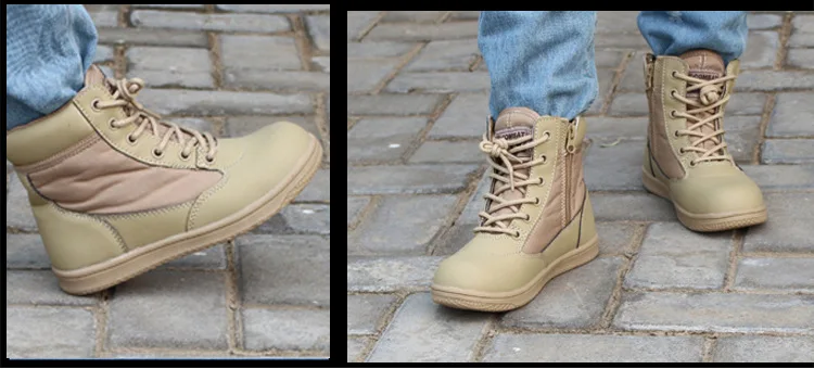Детские армейские ботинки; Уличная обувь для фанатов армии; дышащая обувь для мужчин и женщин; сезон лето; обувь для походов; сезон весна; ботинки для прогулок; тренировочная обувь